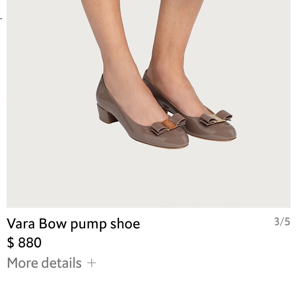 Ferragamo Vara Bow Shoes